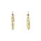 vintage Gold vintage fantasy hoop earrings 14 kt
