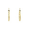 vintage Gold vintage fantasy hoop earrings 14 kt