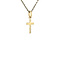 vintage Gouden vintage kruis hanger 18 kt