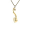 vintage Gold vintage tobacco pipe pendant 14 kt