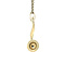 vintage Gold vintage tobacco pipe pendant 14 kt