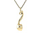 vintage Gold vintage tobacco pipe pendant 14 kt