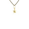 vintage Gouden vintage ster hanger 18 kt