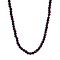 vintage Vintage granaat collier met gouden sluiting 14 kt