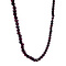 vintage Vintage granaat collier met gouden sluiting 14 kt