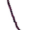vintage Vintage garnet necklace with gold clasp 14 kt