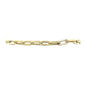 Gold closed forever bracelet 14 kt