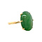 vintage Gold vintage ring with jade 18 kt