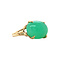 vintage Vintage ring with chrysoprase 10 kt