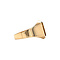 vintage Gouden vintage zegelring met tijgeroog 14 kt