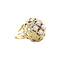 vintage Gouden vintage ring met parel 14 krt