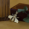 vintage Gouden vintage bij hanger 14 kt