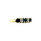 vintage Gouden vintage rijring met saffier en diamant 14 kt