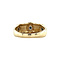 vintage Gouden vintage ring met diamant 14 kt