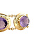 vintage Golden vintage booties bracelet with amethyst 14 kt