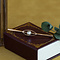 vintage Rose-gold vintage brooch with pearl 14 kt