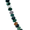 vintage Vintage aventurine necklace with gold clasp 14 kt
