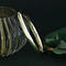 vintage Gouden vintage gladde bangle 14 kt