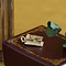 vintage Gouden vintage Akropolis hanger 14 krt