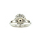 vintage Witgouden vintage entourage ring met diamant 18 krt