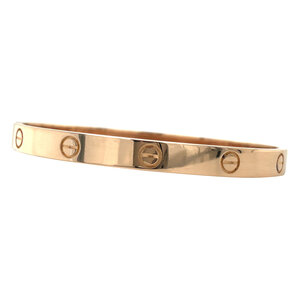 Rose-gold Cartier LOVE bracelet 18 kt