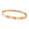 vintage Roségouden Cartier LOVE armband 18 kt