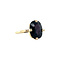 vintage Gouden vintage ring met spinel 14 kt