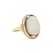 vintage Gouden vintage ring met opaal 14 kt