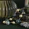vintage Gouden vintage armband met mosagaat 14 kt