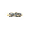 vintage Vintage row ring with diamond 9 kt