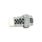 vintage Witgouden vintage gesp ring met diamant 18 kt