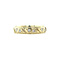 vintage Gouden vintage ring met diamant 14 kt