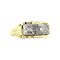 vintage Gold vintage ring with diamond 14 kt