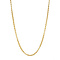 vintage Gouden vintage jasseron collier 14 kt