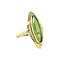 vintage Golden vintage ring with spinel 14 kt