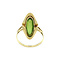 vintage Gouden vintage ring met spinel 14 kt