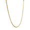 vintage Gouden vintage jasseron collier 14 kt