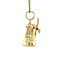 vintage Gouden vintage molen hanger met parelmoer 14 kt