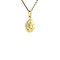 vintage Gold vintage sun pendant 14 kt