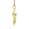 vintage Gold vintage cat pendant 14 kt