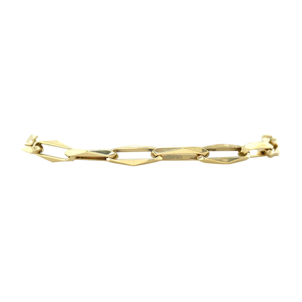 vintage Gouden vintage closed forever armband 14 kt
