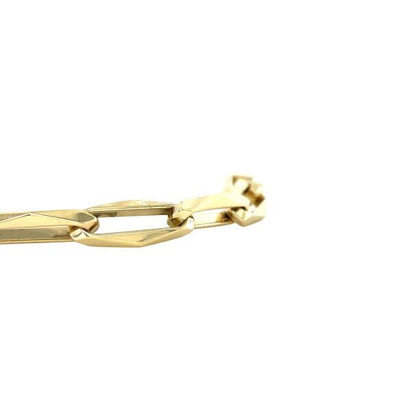 vintage Gouden vintage closed forever armband 14 kt