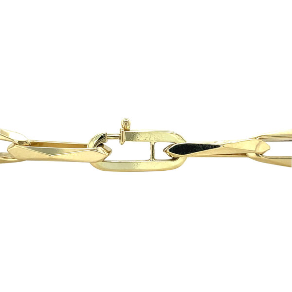 vintage Gouden vintage closed forever armband 14 kt