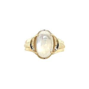 Ring with moonstone 10 kt