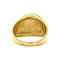 vintage Gold vintage signet ring with lapis lazuli 18 kt