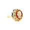 vintage Gouden vintage ring met camee 14 kt