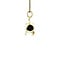 vintage Gouden vintage vis hanger 14 kt