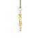 vintage Gouden vintage heks hanger 14 kt
