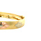 vintage Tricolour gouden vintage bangle met gravure 14 kt