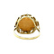 vintage Golden vintage coin ring 14 kt